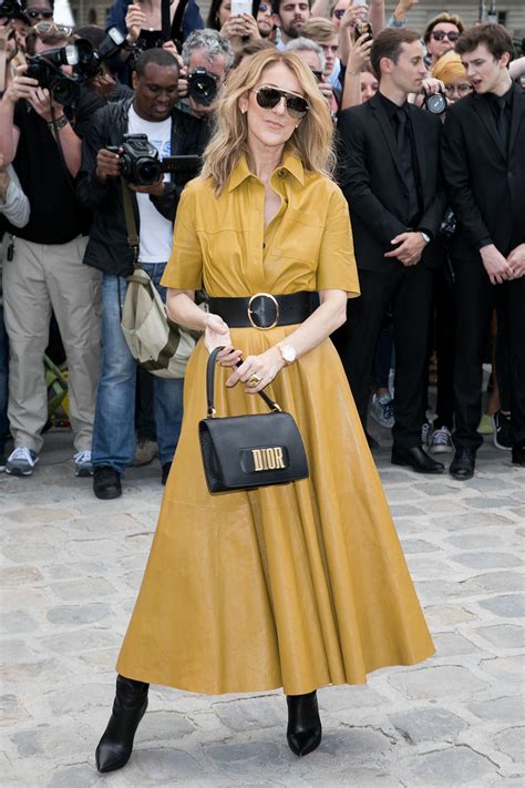 celine yellow dress